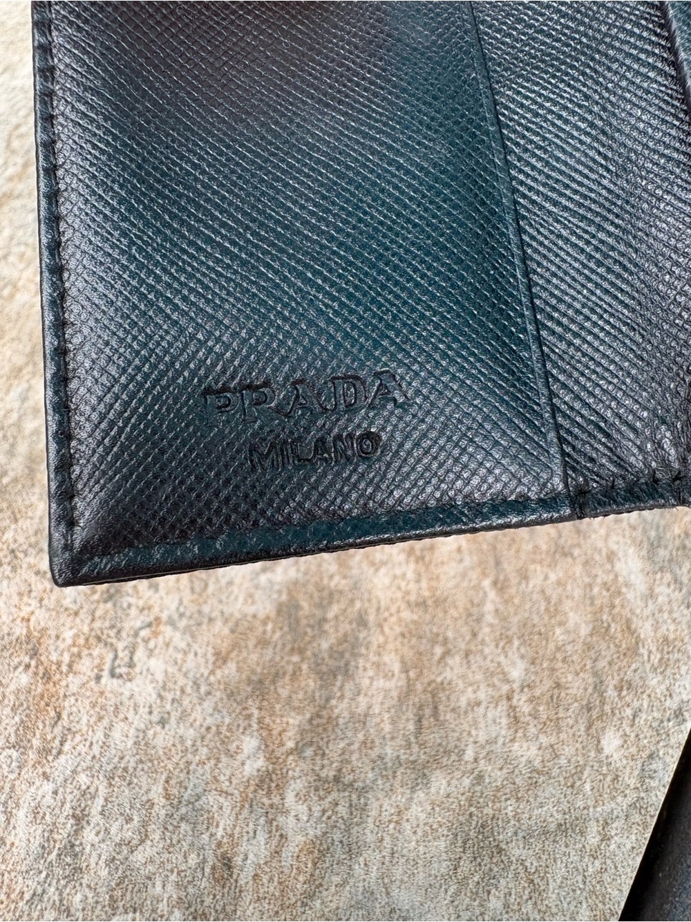 Prada Black Nylon Triangular Logo Compact Wallet - Picture 6 of 13
